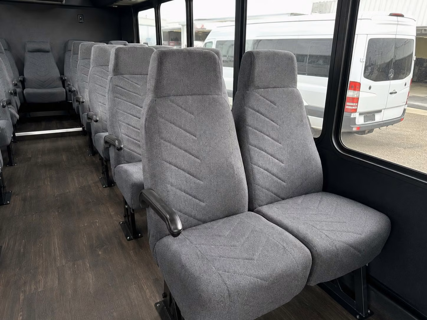 20 passenger minibus interior