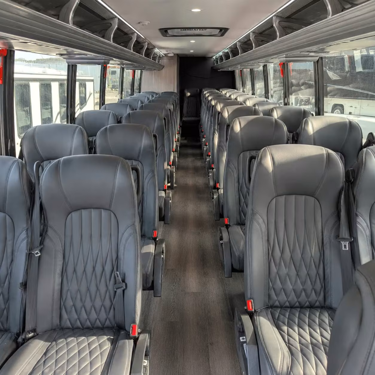 25 passenger minibus inside