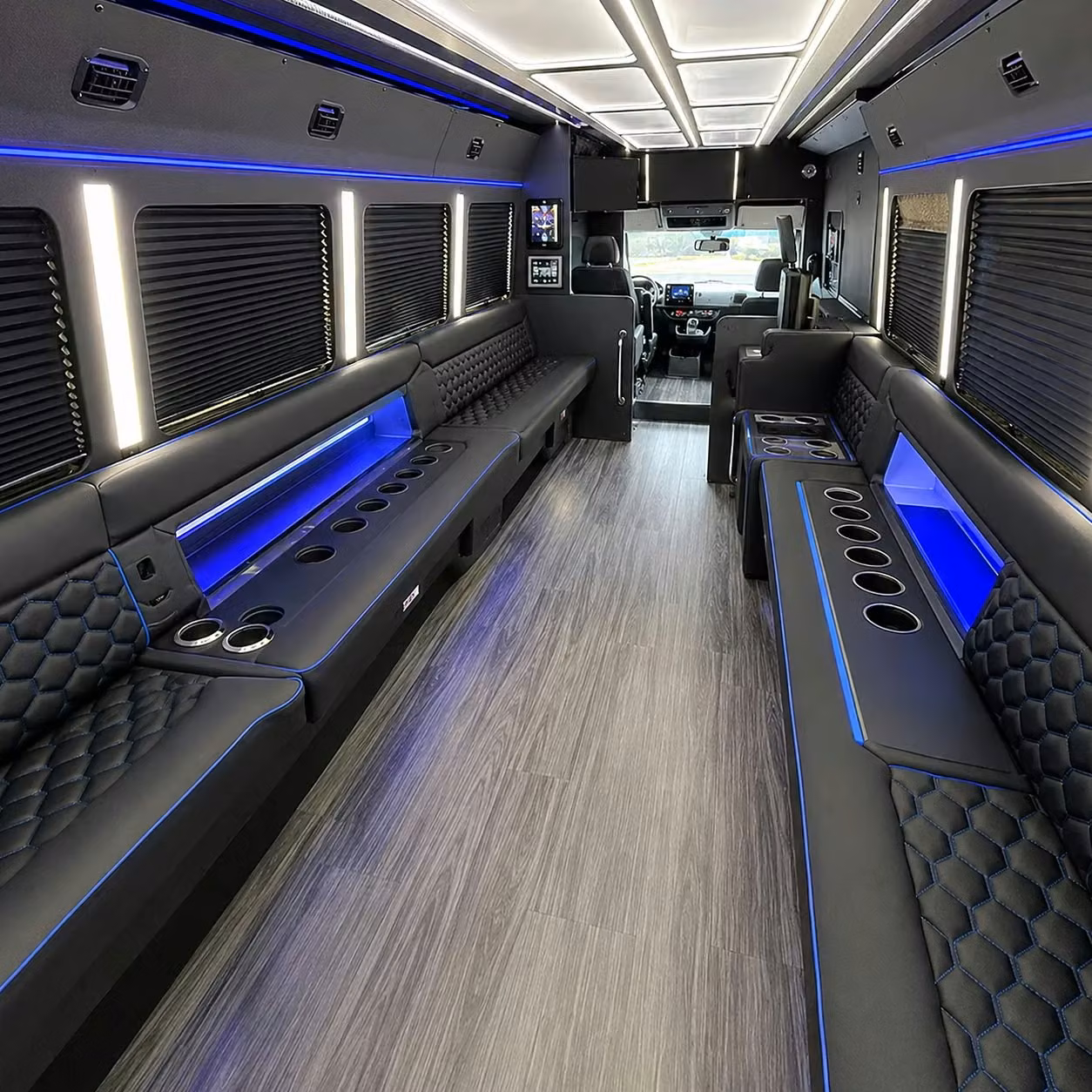 a party bus is the ultimate upgrade for summer amphitheater shows