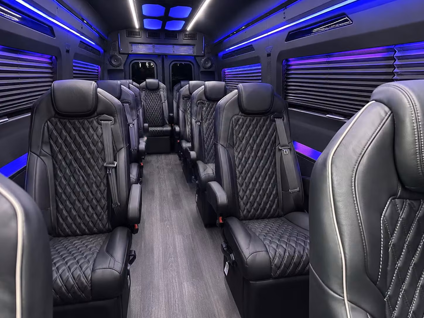 sprinter van with driver interior