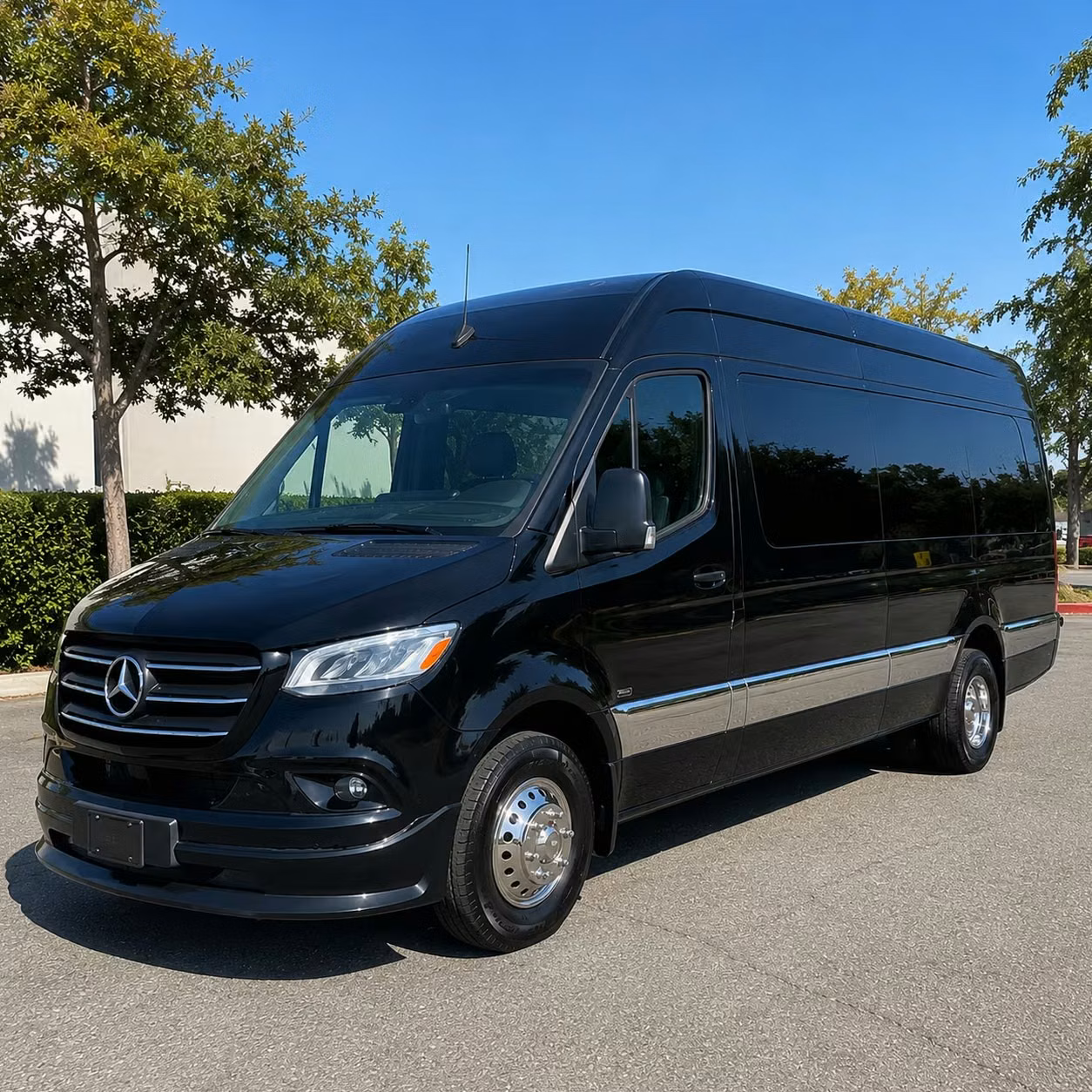 sprinter van with driver